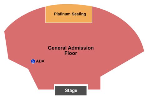 Interactive Stage AE Seating Chart with In